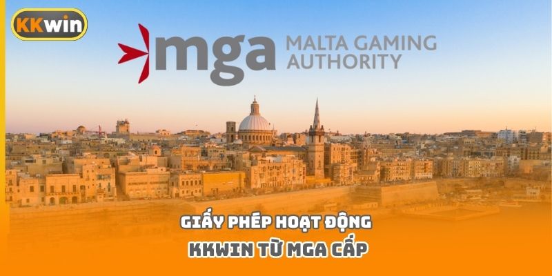 Giấy phép hoạt động Kkwin từ MGA cấp